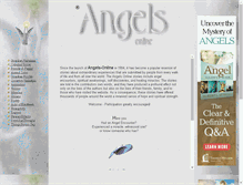 Tablet Screenshot of angels-online.com